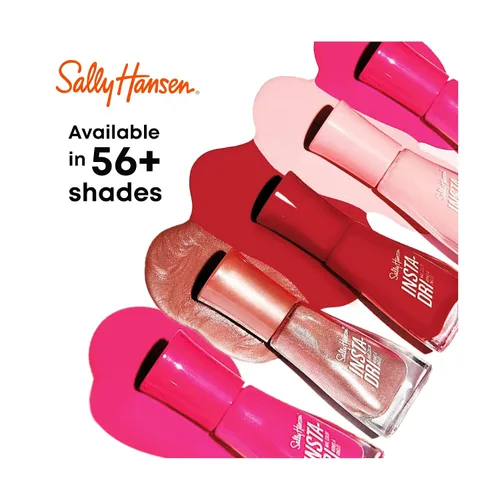 Miniatura 4 de Sally Hansen Insta Dri x GLAAD - Esmalte de uñas Peak of Nature, 0.31 onzas líquidas