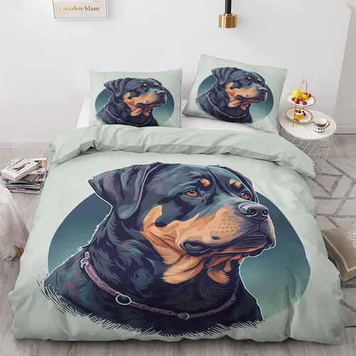 Miniatura 14 de Phoenix Funda de edredón tamaño King Juego de ropa de cama de pájaro de fantasía 3 piezas Funda de edredón con patrón de microfibra suave