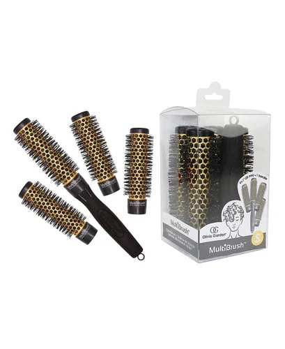 Miniatura 12 de Olivia Garden MultiBrush - Cepillo térmico desmontable no eléctrico con barril de cerámica