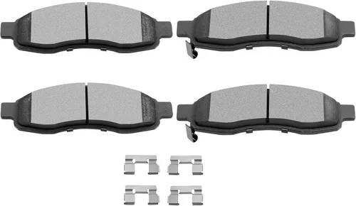 Miniatura 18 de SCITOO - Juego de 4 pastillas de freno de cerámica, juego de 4 pastillas de freno delanteras para Jeep para Cherokee, Comanche, Grand para Cherokee