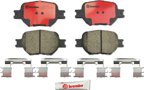 Brembo Juego de pastillas de freno de disco delantero de cerámica premium P83054N TOYOTA/TOYOTA (FAW) OE# 044652B030