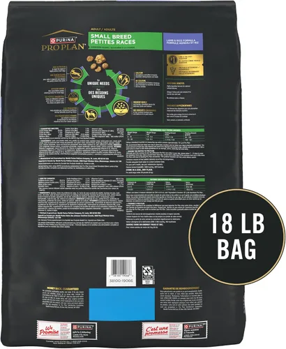 Miniatura 42 de Purina Pro Plan - Alimento para perros de raza pequeña con alto contenido de proteínas, fórmula de pollo y arroz, bolsa de 18 libras
