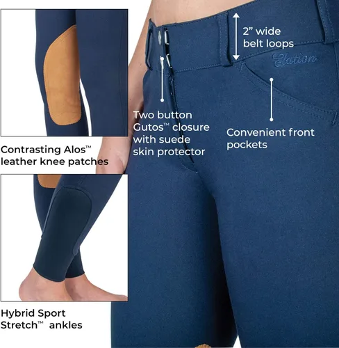 Miniatura 3 de ELATION Show - Pantalones deportivos para mujer, platino, rendimiento increíble, comodidad