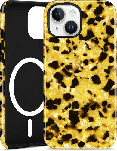 Miniatura 99 de Jusy Compatible con MagSafe Brown Tortoise Shell Print Phone Case para iPhone 7/8/SE, funda protectora magnética de lujo de TPU suave