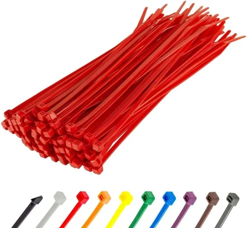 Miniatura 151 de GTSE - Paquete de 100 bridas con cremallera de 20.3 cm, color plateado/gris, 8.06 kg de resistencia, bridas de nailon grises resistentes a los rayos
