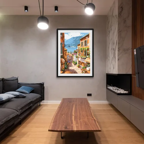 Miniatura 4 de QUITEDEW Pintura por números para adultos principiantes, pintura de paisajes por números, kits de pintura de jardín por números, adecuados