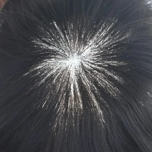 Miniatura 5 de Toupee para hombres Cabello humano real suave encaje suizo para hombre Toupee Hair Piece Sistema de reemplazo para hombres Sistema de cabello