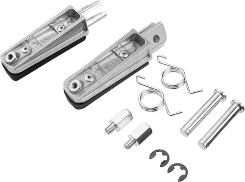Miniatura 7 de Reposapiés delanteros para motocicleta para Yamaha YZF1000 R1 FZ1 FZ6R FZ6 FJR1300 FZ400 XJR1200 XJR1300 XJR400 XJ6 TDM