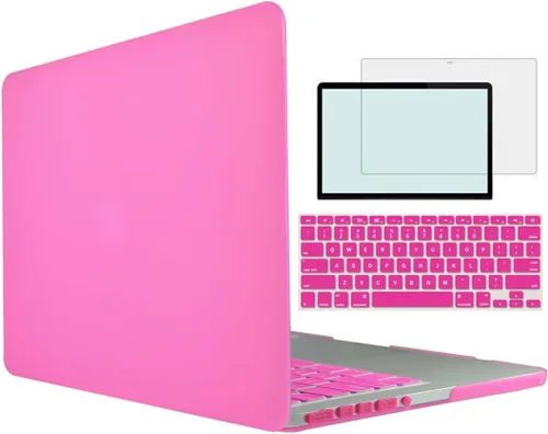 Miniatura 29 de Compatible con MacBook Air 1369 A1466 versión 2010-2017, carcasa rígida de plástico 4 en 1 con protector de pantalla de teclado compatible con Apple
