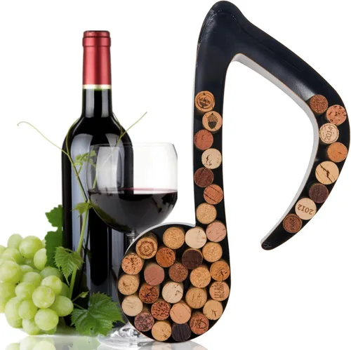 Miniatura 35 de Made Easy Kit Letra de metal para corchos de vino, monograma para atesorar recuerdos y soporte con kit de montaje en pared gratuito A-Z