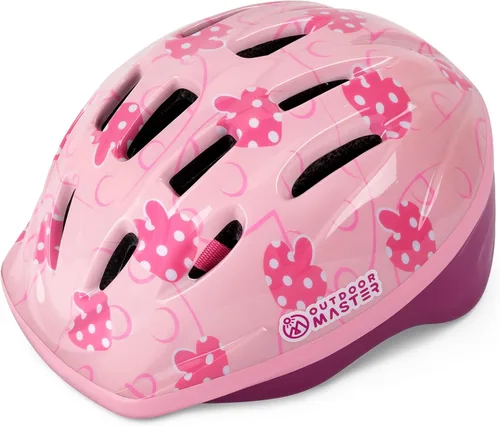 Miniatura 10 de OutdoorMaster Casco de bicicleta para niños, desde niños pequeños hasta jóvenes, casco de seguridad ajustable de unicornio para niños (edad 3-15)