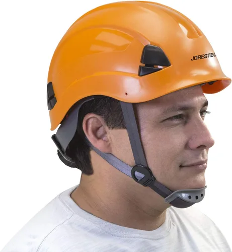 PPE by JORESTECH - Casco de ABS para trabajar en altura y rescate con trinquete ajustable de suspensión de 6 puntos con certificación ANSI Z89.1-14