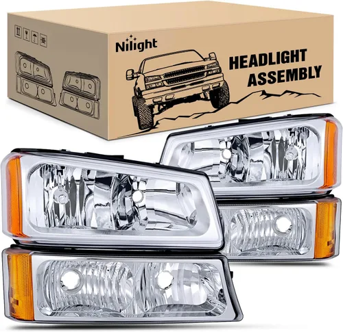 Miniatura 9 de Nilight Conjunto de luz trasera para Chevy Silverado 1500 1500HD 2500 2500 2500HD 3500 2007 Chevrolet Classic OE estilo pasajero lámpara trasera