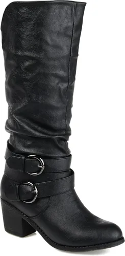Miniatura 7 de Journee Collection botas con tacón alto y hebillas para mujer