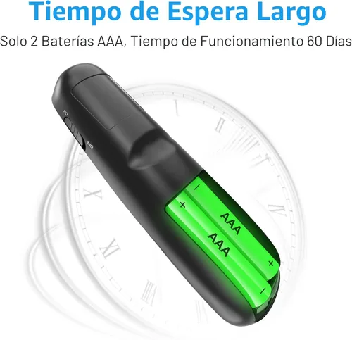 Miniatura 5 de Clickers de presentación para PowerPoint, clicker para presentaciones portátiles remoto, control remoto inalámbrico USB para presentador, control