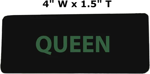 Miniatura 2 de Queen Rock N Roll – 4 pulgadas de ancho x 1.5 pulgadas de T – Parche decorativo bordado para planchar o coser, emblema de banda de música clásica