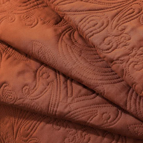 Miniatura 345 de HoneiLife - Juego de colcha de tamaño Queen, juego de ropa de cama de pana bordada de 3 piezas, colcha de lujo, ligera, cálida, para todas las Pana