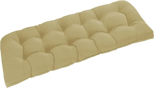 Miniatura 10 de downluxe Cojín de banco para exteriores para muebles de patio, cojines impermeables capitonados extra rellenos para columpio de porche, cojines