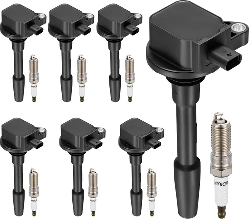 Miniatura 15 de BDFHYK Paquete de bobinas de encendido UF-735 y bujías de iridio SP539 compatibles con Fusion 1.5L L4 2014-2020 Escape 1.5L L4 2017-2019 DS7Z12029A