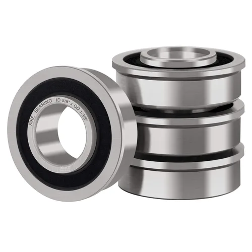 Miniatura 7 de XiKe Rodamiento de 5/8" (Paquete - 10), ID 5/8" x OD 1-3/8" - Rodamiento para cortadoras de césped y carretillas y carros - Rodamiento de bolas