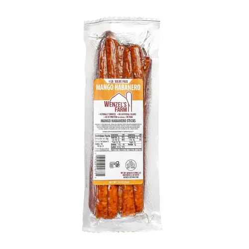 Miniatura 7 de Wenzel's Farm Palitos de carne de res │Apoya estilos de vida activos │ Sabrosos, ahumados naturalmente │ Alto en proteínas, bajo en carbohidratos │