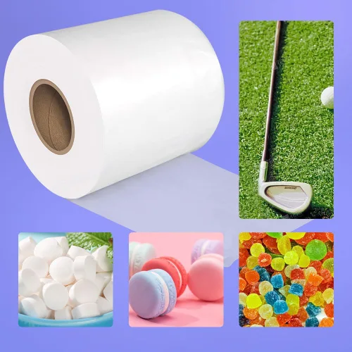 Miniatura 7 de Rollo de Tubo de Polietileno Ghims, Bolsas de Tubo de Polietileno Planas, Polietileno de Grado Alimentario, Solución de Embalaje de Bolsas