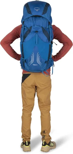 Miniatura 11 de Osprey Exos 58 Mochila de Senderismo Ultraligera para Hombres Gris carbón oscuro