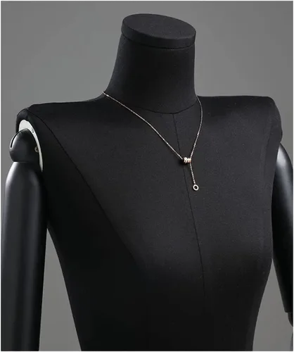 Miniatura 4 de Maniquí femenino con pasamanos de madera maciza, maniquí de torso con base cuadrada de 57 a 80 pulgadas de altura ajustable para coser, ropa, Plata