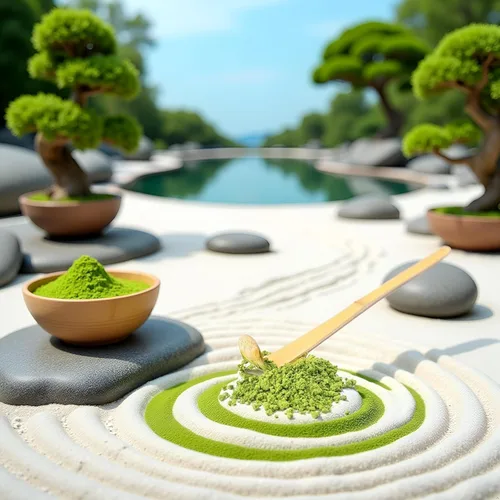 Miniatura 2 de Cuchara de bambú de matcha, cuchara de bambú para matcha japonesa, Chashaku, cuchara de té verde enganchada, utensilios de ceremonia de té de 7.1 in