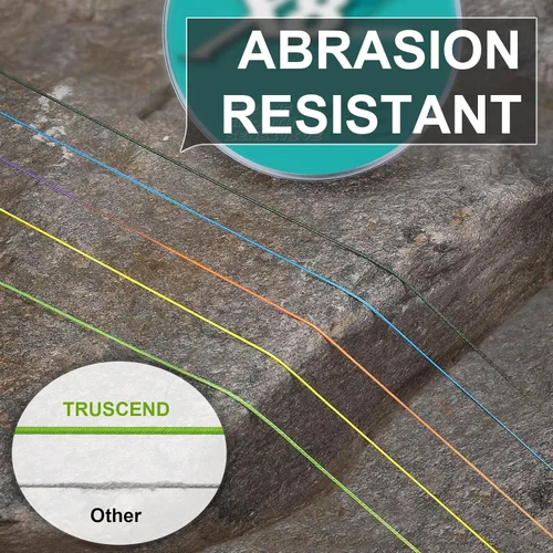 Miniatura 5 de TRUSCEND X8 Braided Fishing Line, Durable and Valuable PE Braid Line for Professional, More Thinner More Smoother Performance for Casting Well