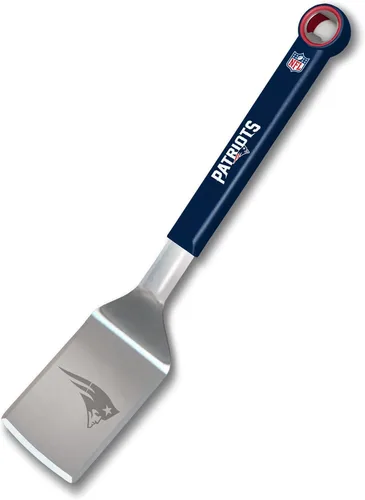 Miniatura 21 de YouTheFan NFL - Espátula para barbacoa de acero inoxidable con abrebotellas