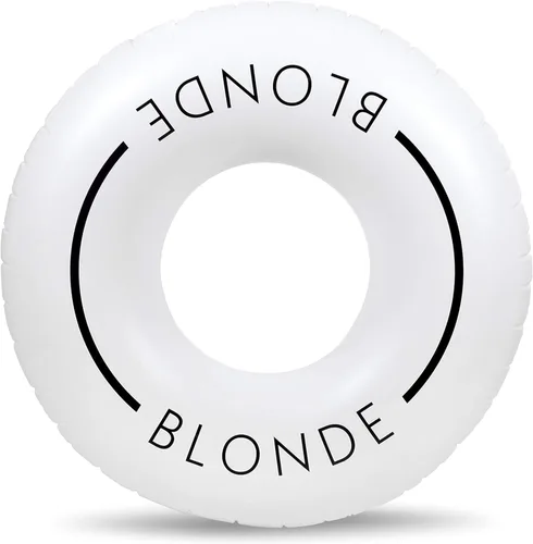 Miniatura 2 de Loteli Flotador de natación – Anillo de natación inflable minimalista estético Accesorio clásico para fiesta, sesión de fotos, diversión
