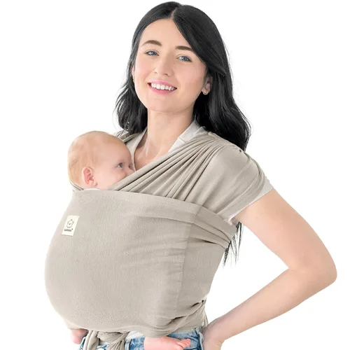Miniatura 16 de KeaBabies Portabebés con anillo para bebé, fácil de llevar, ajustable D-Lite portabebés recién nacido a niño pequeño, camisa de transporte