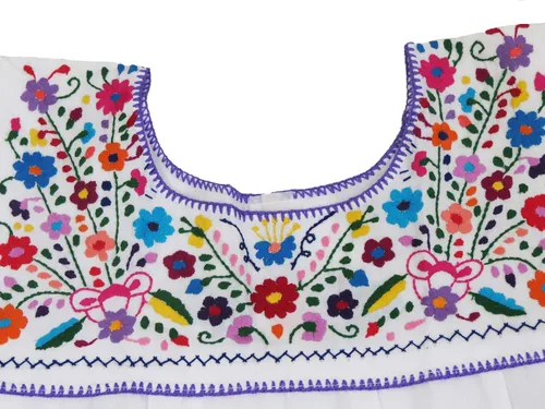 Miniatura 4 de Ethnic Identity Blusa Mexicana Puebla
