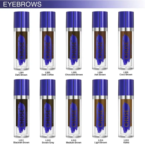 Miniatura 6 de CHUSE Pigmentos de cejas PMU 0.35oz/0.3 fl oz (L202 café oscuro)