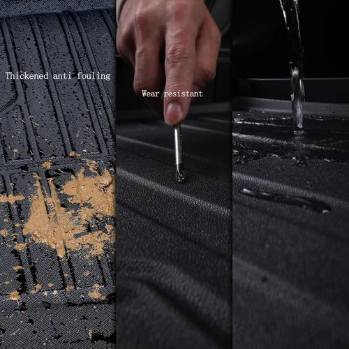 Miniatura 6 de Alfombrillas para Ford F-150 F150 SuperCrew/Crew Cab 2010-2014, forro de piso de ajuste personalizado todo clima de alta resistencia para accesorios
