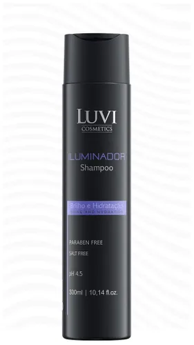 LUVI COSMETICS Champú orgánico para cabello teñido con protección UV, champú seguro, reparaciones e hidratación profunda, sin sulfatos ni parabenos,