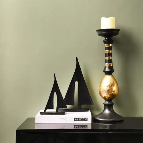 Miniatura 4 de Saysmile Esculturas modernas para decoración del hogar, adorno de decoración de velero, decoración de estatua de barco, esculturas artísticas