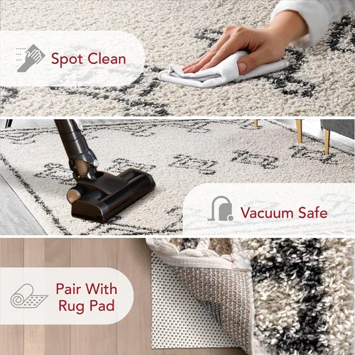 Miniatura 3 de nuLOOM Jodee – Alfombra de medallón, de época