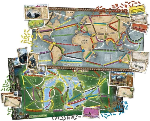 Miniatura 5 de Asmodee Ticket to Ride London - Juego de mesa de estrategia de construcción de rutas de trenes, juego familiar divertido para niños y adultos, a