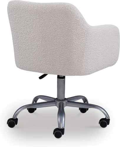 Miniatura 16 de Linon Home Decor Products Linon Brooklyn Sherpa - Silla de oficina, color marfil
