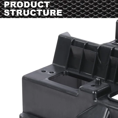 Miniatura 7 de CROSSDESIGN Soporte de jaula para panel de salpicadero, radio doble DIN compatible con GMC Sierra Yukon y Chevy Silverado Tahoe Suburban