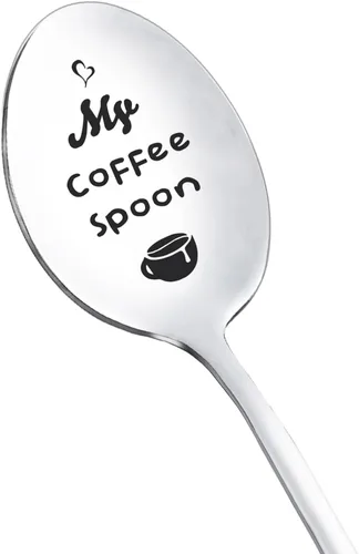 Miniatura 2 de Cuchara para papá regalos de hija, hijo, divertidas cucharas de café para papá, padre, amante del café, té, regalo para papá, regalo de cumpleaños
