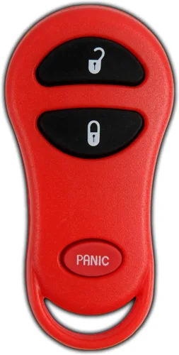 Miniatura 10 de KeylessOption - Llavero de auto con control remoto para entrada sin llave, repuesto para 04686481, Negro