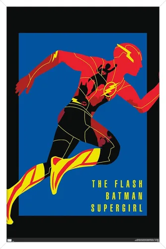 Miniatura 15 de Trends International DC Comics Movie The Flash - Póster de pared de héroes Versión enmarcada de caoba