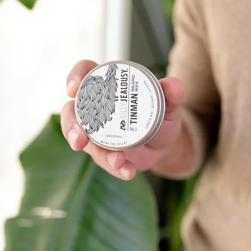 Miniatura 6 de Billy Jealousy Tinman - Cera para barba con fijación ligera y acabado mate, producto nutritivo para el cuidado de la barba formulado con cera