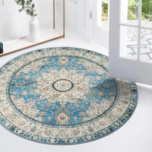 Miniatura 22 de Lahome Alfombra tribal bohemia de 2 x 3 pies, alfombra verde pequeña para entrada, suave, antideslizante, lavable, alfombra de baño bohemia de pelo