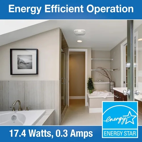 Miniatura 9 de Air King BFQ50 ENERGY STAR® Qualified - Ventilador Extractor SNAP-IN Calificado, 50 CFM