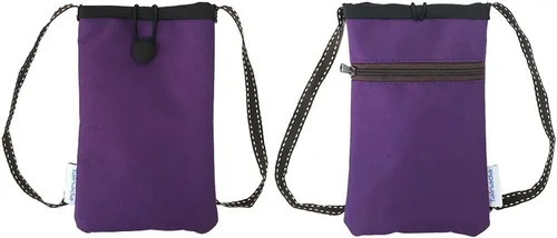 Miniatura 14 de Tainada Bolsa cruzada pequeña para teléfono inteligente, a prueba de golpes, bolsa de viaje para iPhone 16/15 Pro, Samsung Galaxy S24, S23, Google