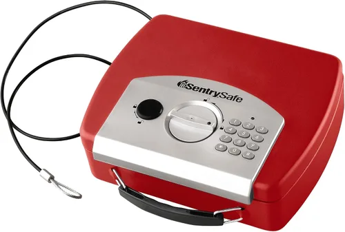 Miniatura 5 de Caja de seguridad SentrySafe electrónica y compacta, de 0.08 pies cuadrados, P008EBL